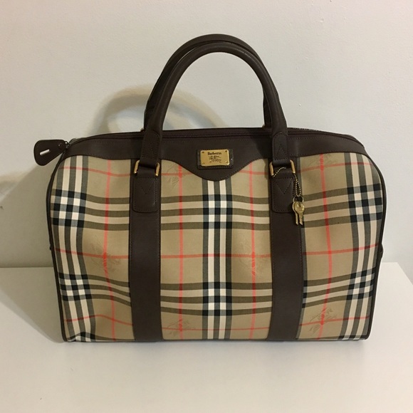 burberry travel tote